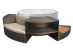 Mobilier 5 modules pour spa portable semi-rigide Vita - Netspa