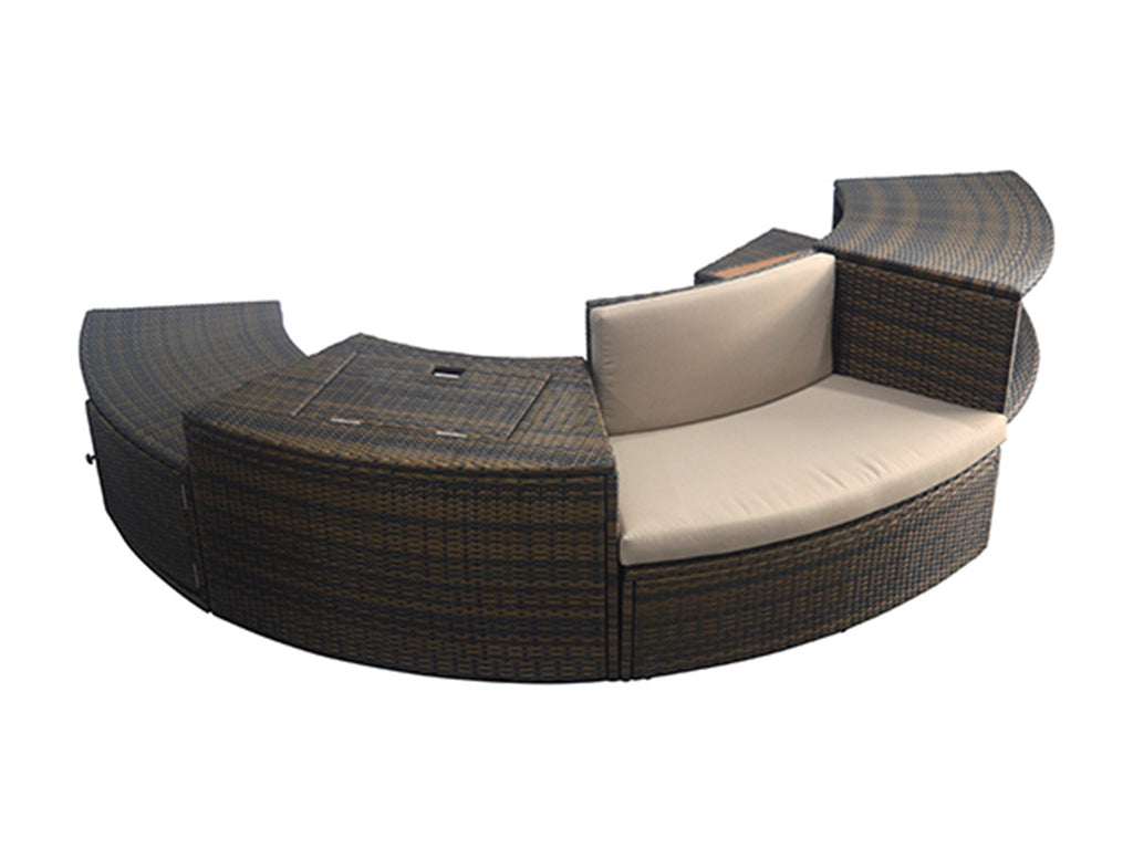 Mobilier 5 modules pour spa portable semi-rigide Vita Premium - Netspa