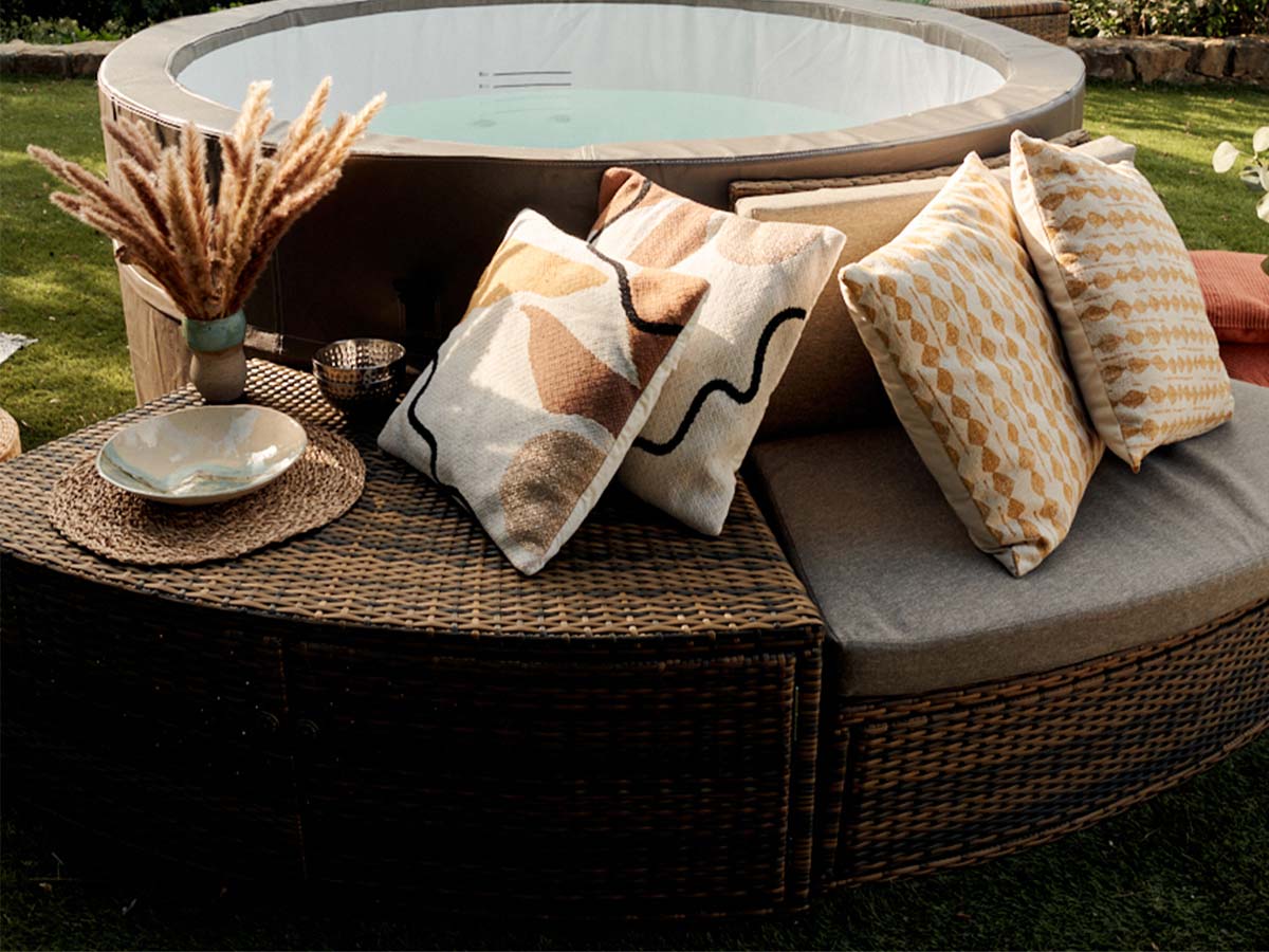 Mobilier 5 modules pour spa portable semi-rigide Vita Premium - Netspa