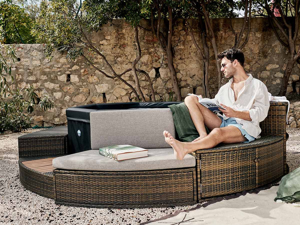 Mobilier 5 modules pour spa portable semi-rigide Octopus - Netspa