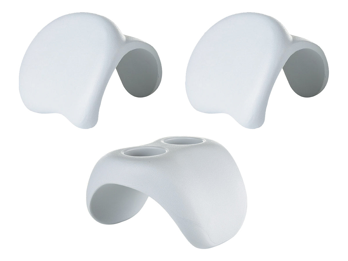 Lot de 2 appuie-têtes + 1 porte-gobelet pour spa gonflable - Netspa