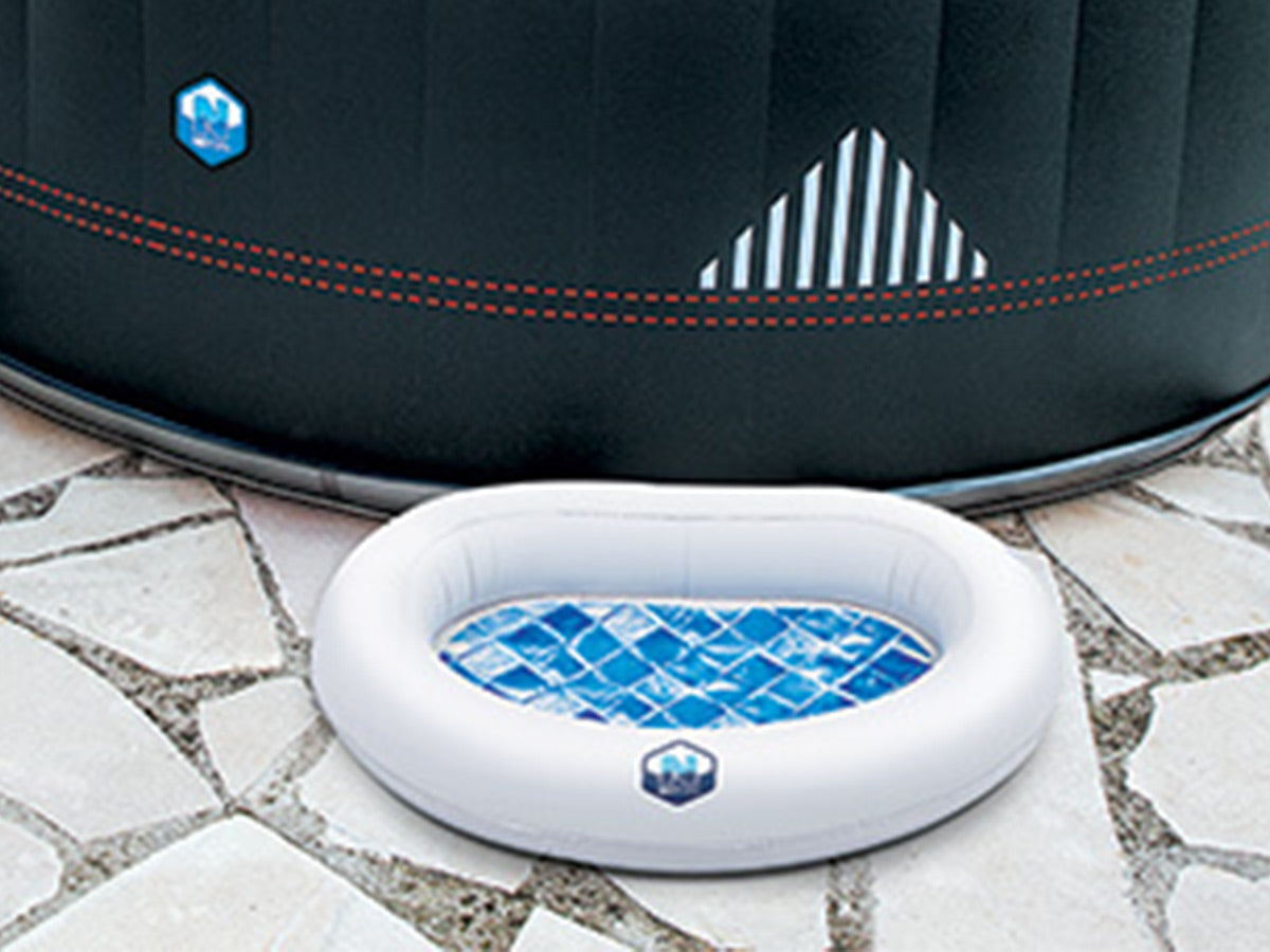 Bassin rince-pieds gonflable pour spa - Netspa