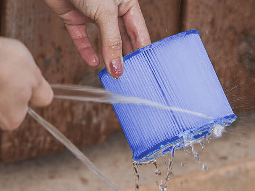 Lot de 3 cartouches de filtration antibactériennes pour spa semi-rigide Vita Premium - Netspa