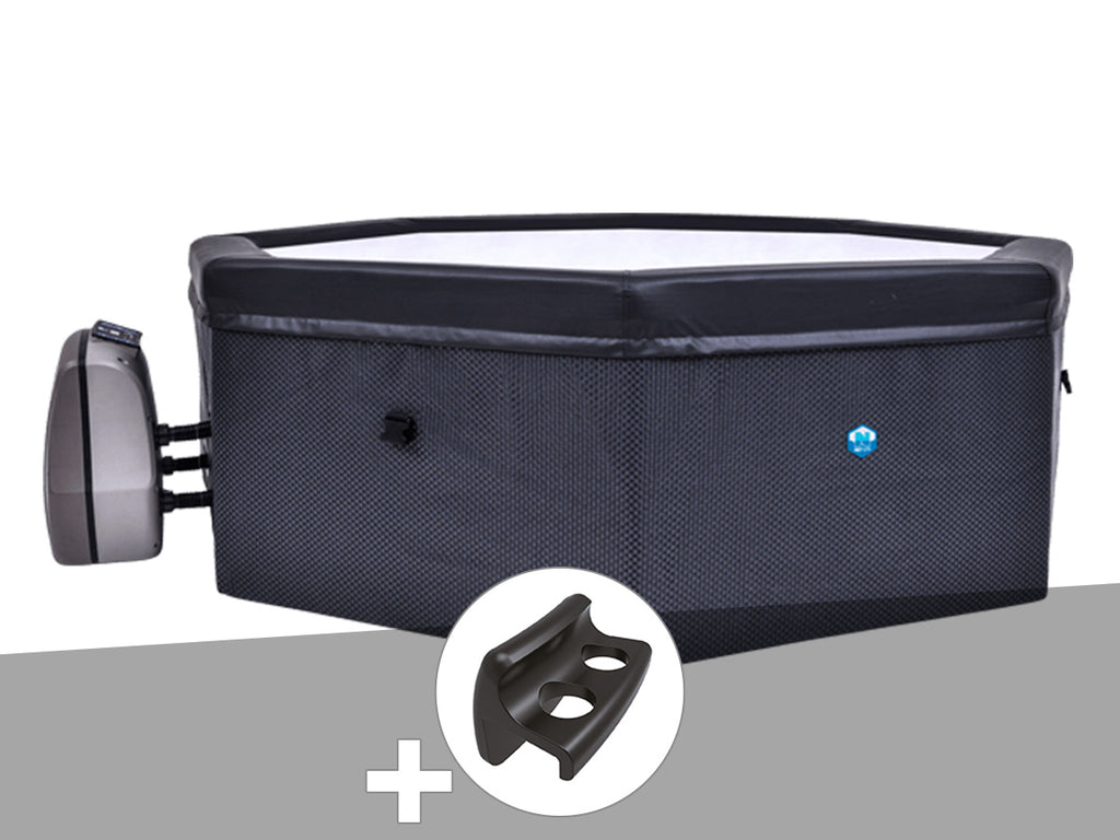 Spa portable semi-rigide Octopus octogonal Bulles 4-6 places - Netspa