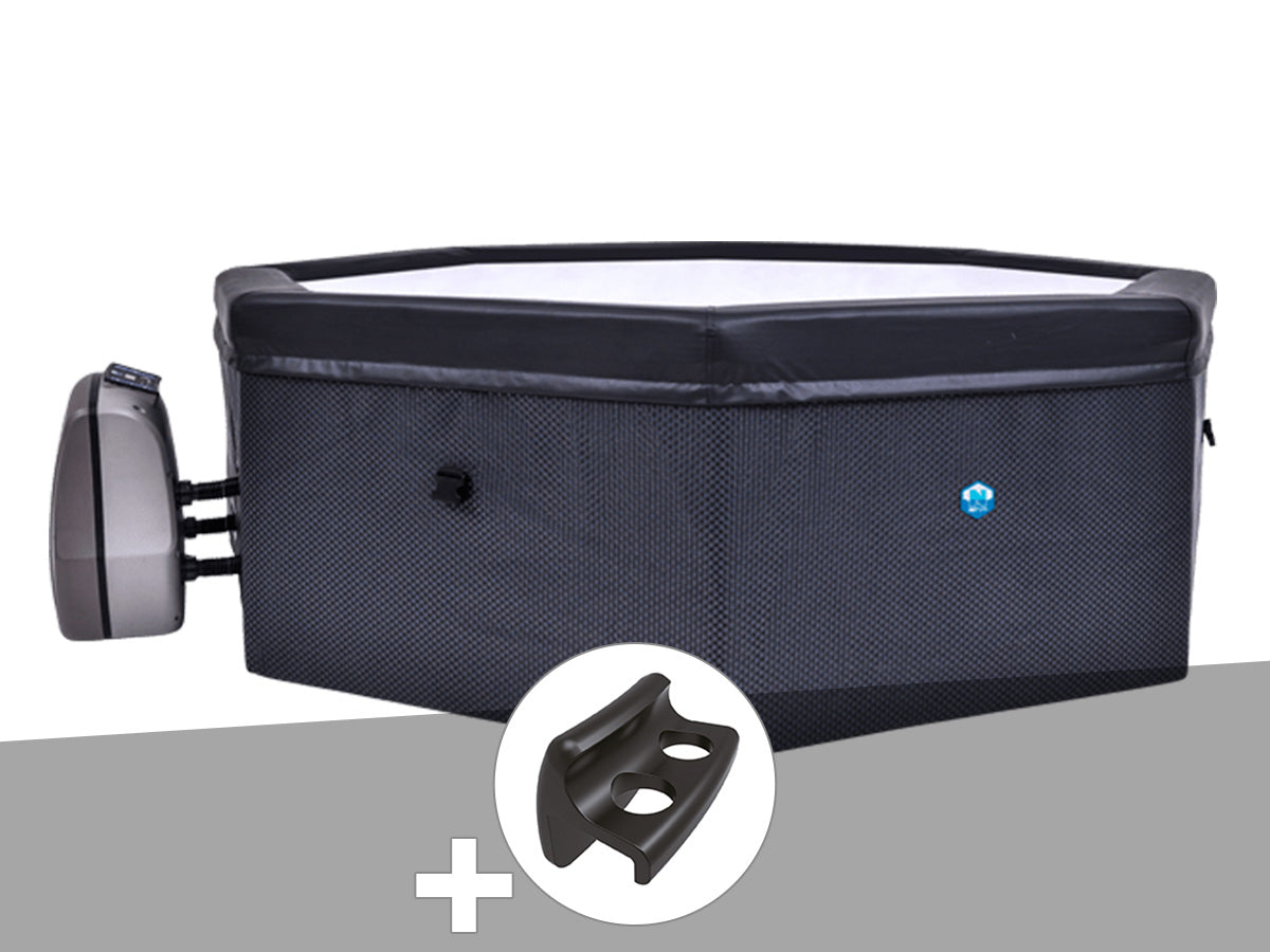 Spa portable semi-rigide Octopus octogonal Bulles 4-6 places - Netspa