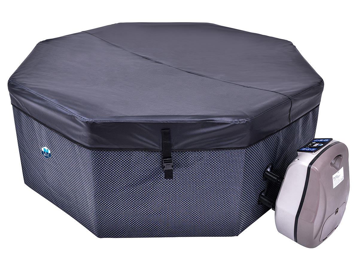 Spa portable semi-rigide Octopus octogonal Bulles 4-6 places - Netspa