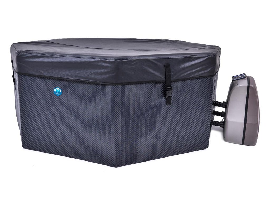 Spa portable semi-rigide Octopus octogonal Bulles 4-6 places - Netspa