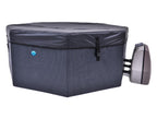 Spa portable semi-rigide Octopus octogonal Bulles 4-6 places - Netspa
