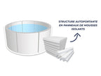 Spa portable semi-rigide Vita rond Bulles 4 places - Netspa