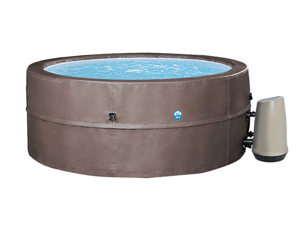 Spa portable semi-rigide Vita Premium rond Bulles 4-6 places avec mobilier - Netspa