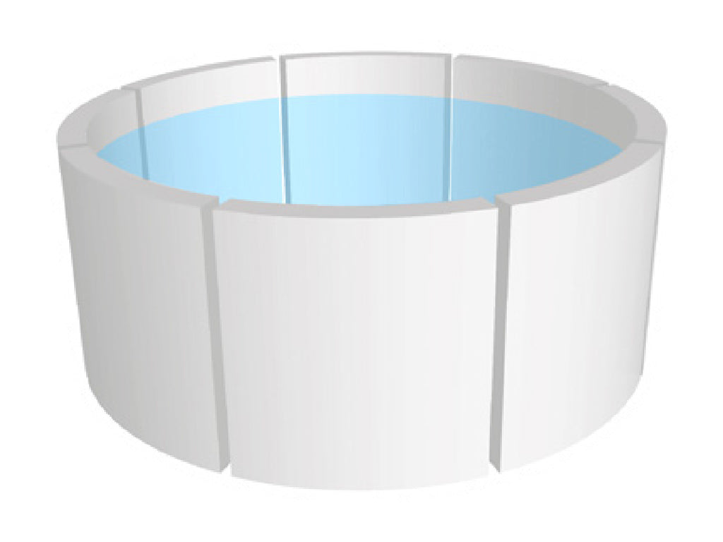 Spa portable semi-rigide Vita Premium rond Bulles 4-6 places avec mobilier - Netspa