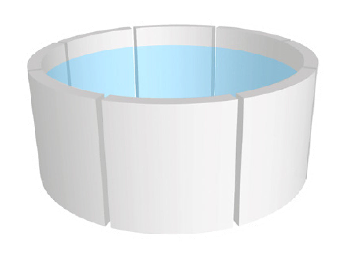 Spa portable semi-rigide Vita Premium rond Bulles 4-6 places avec mobilier - Netspa