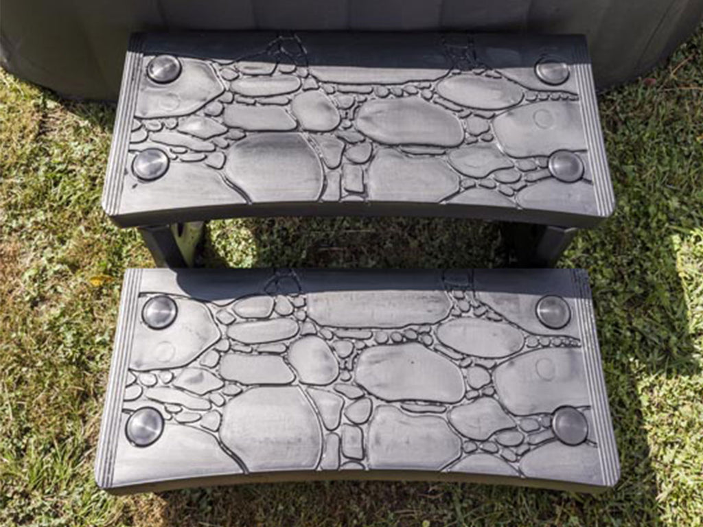 Escalier d'accès pour spa - Gré