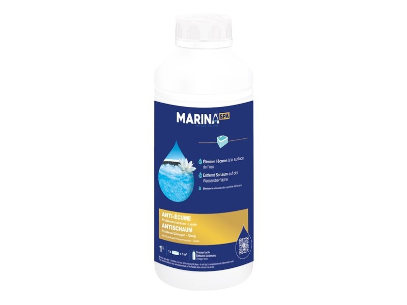 Anti-écume pour spa 1 L - Marina Spa