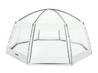Dôme de protection Flowclear pour piscine hors-sol ronde - Bestway