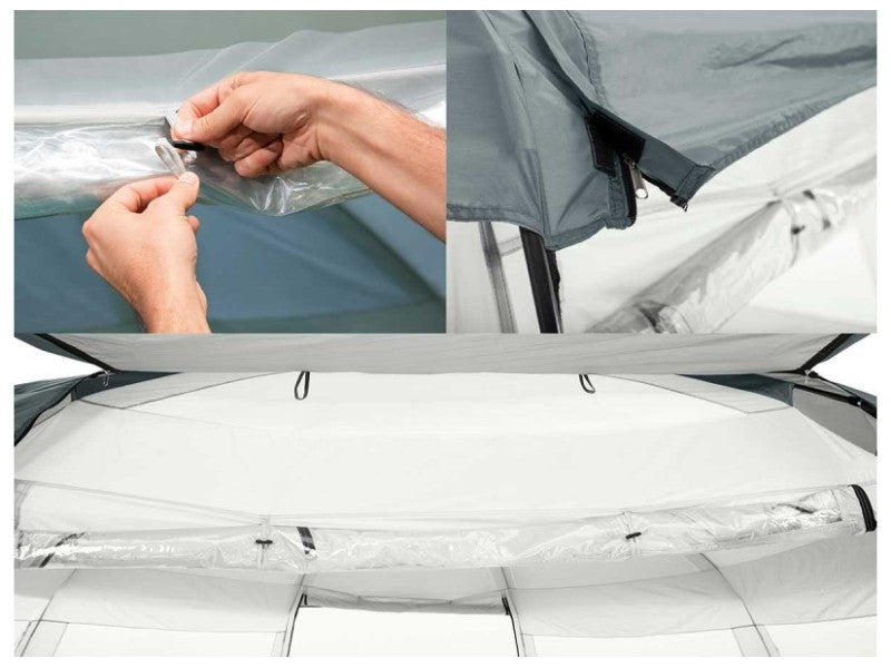 Dôme de protection Flowclear pour piscine hors-sol ronde - Bestway