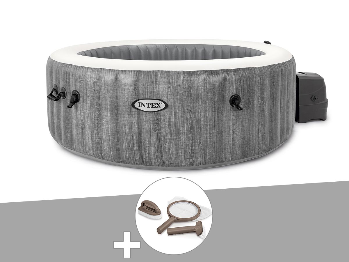 Spa gonflable PureSpa Baltik rond Bulles 4 places - Intex