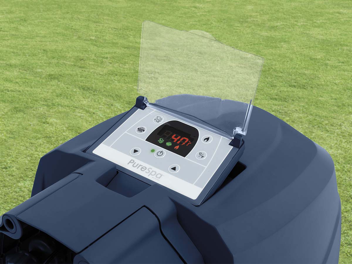 Spa gonflable PureSpa Blue Navy rond Bulles 6 places - Intex